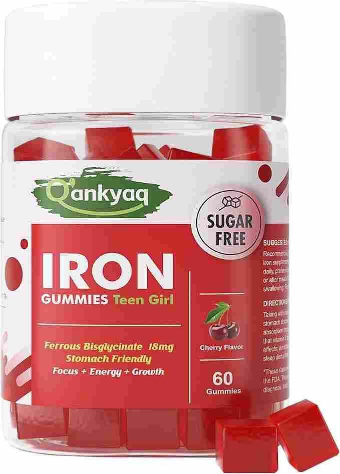 q'ankyaq chelated iron gummies, form named on the panel — 71bpOcGlqRL. AC SX679 1 — q'ankyaq