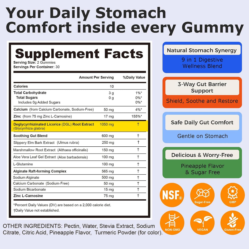 DGL Gummies with Zinc Carnosine — view 3
