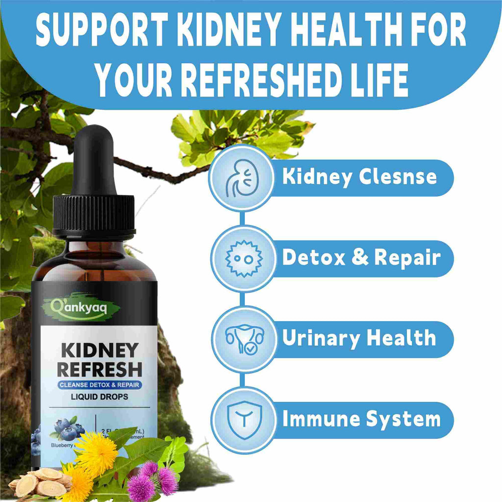 Kidney Support Liquid Drops — packaging detail