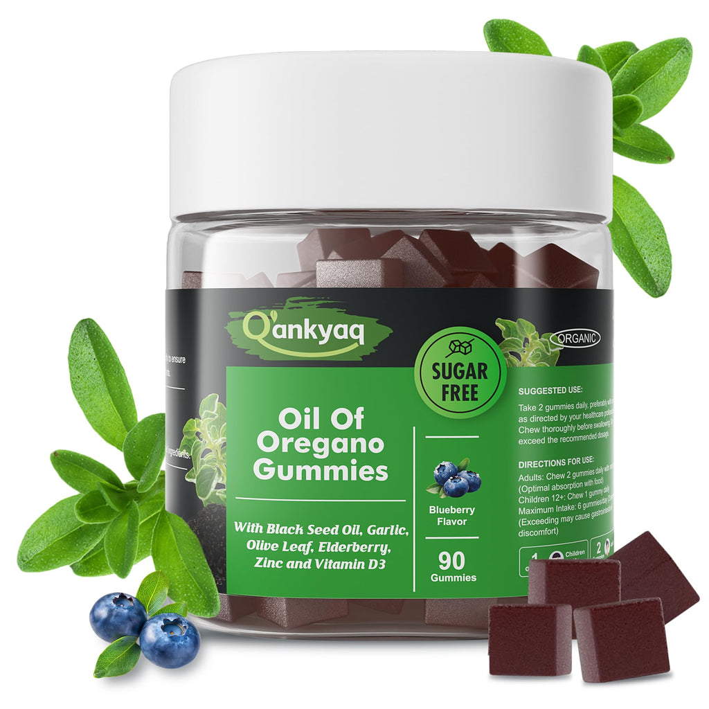 Oregano Oil + Black Seed Oil Gummies by q'ankyaq